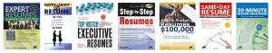 Executive and leadership resume samples published in 14 books